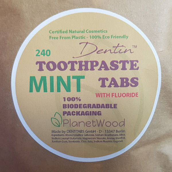 240 Mint Toothpaste Tabs